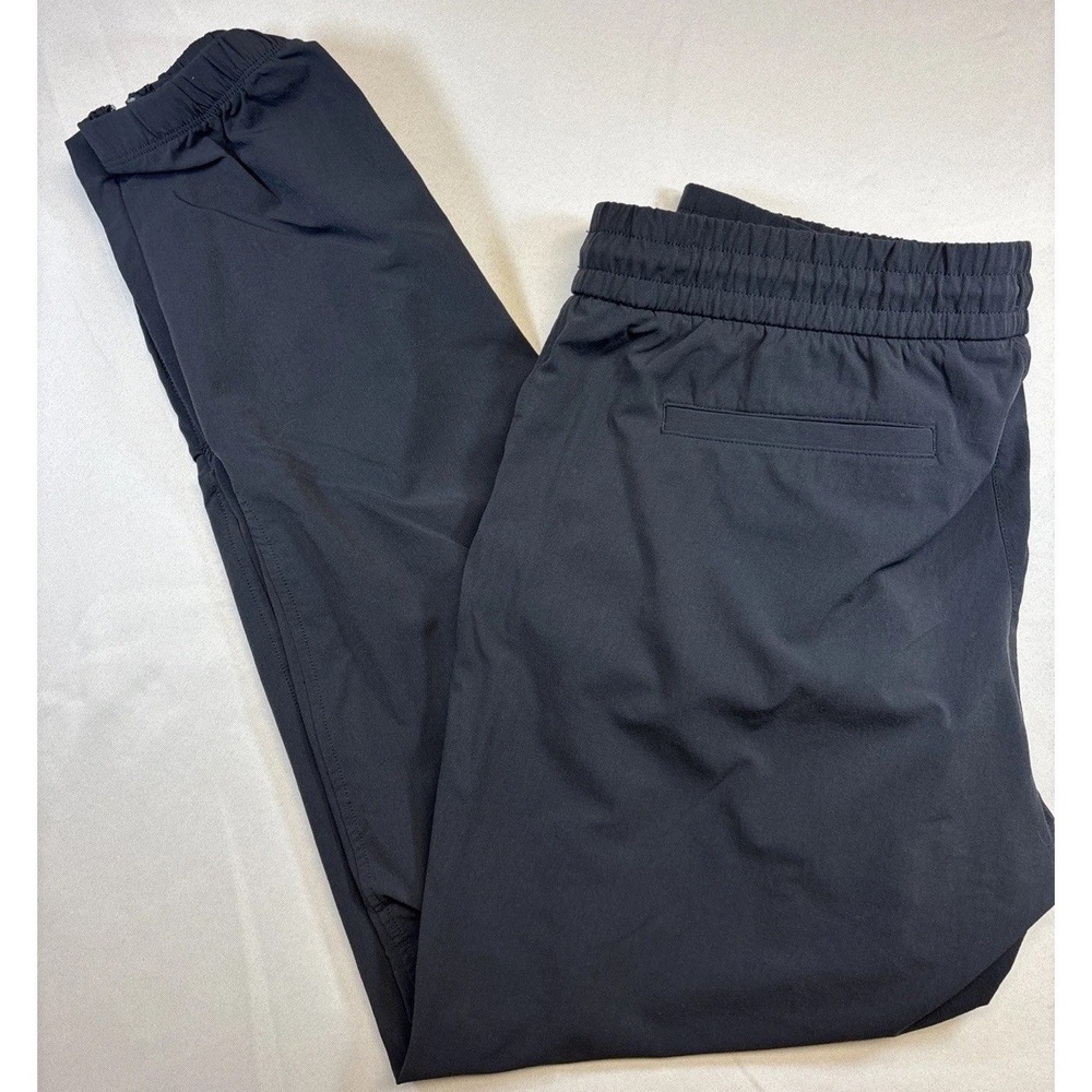 Bonobos Performance Joggers Men‎ Medium Black Nylon Spandex Zip Ankle